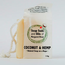 Load image into Gallery viewer, Soap Suds & Oils - Coconut & Hemp Soap