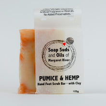 Load image into Gallery viewer, Soap Suds & Oils - Pumice & Hemp Soap