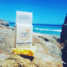 Load image into Gallery viewer, Calendula and Hemp Facial Soap Bar - All Skin Types