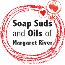 Load image into Gallery viewer, Berry and Hemp Exfoliating Soap Bar with Loofah