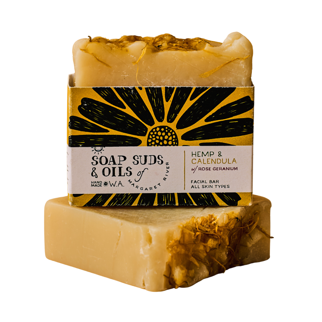 Hemp and Calendula Facial Bar (120g)