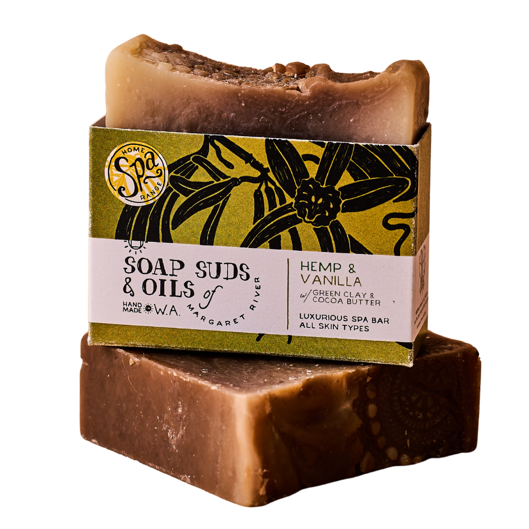 Hemp and Vanilla Spa Bar (120g)
