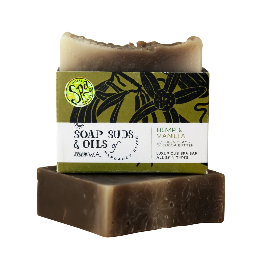 Hemp and Vanilla Spa Bar (120g)